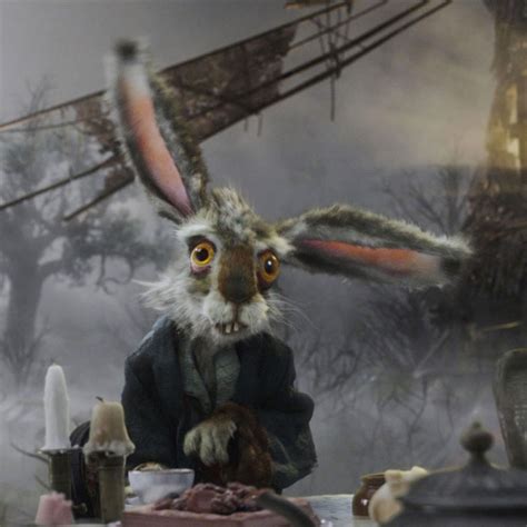 the hare in alice in wonderland|alice in wonderland crazy rabbit.